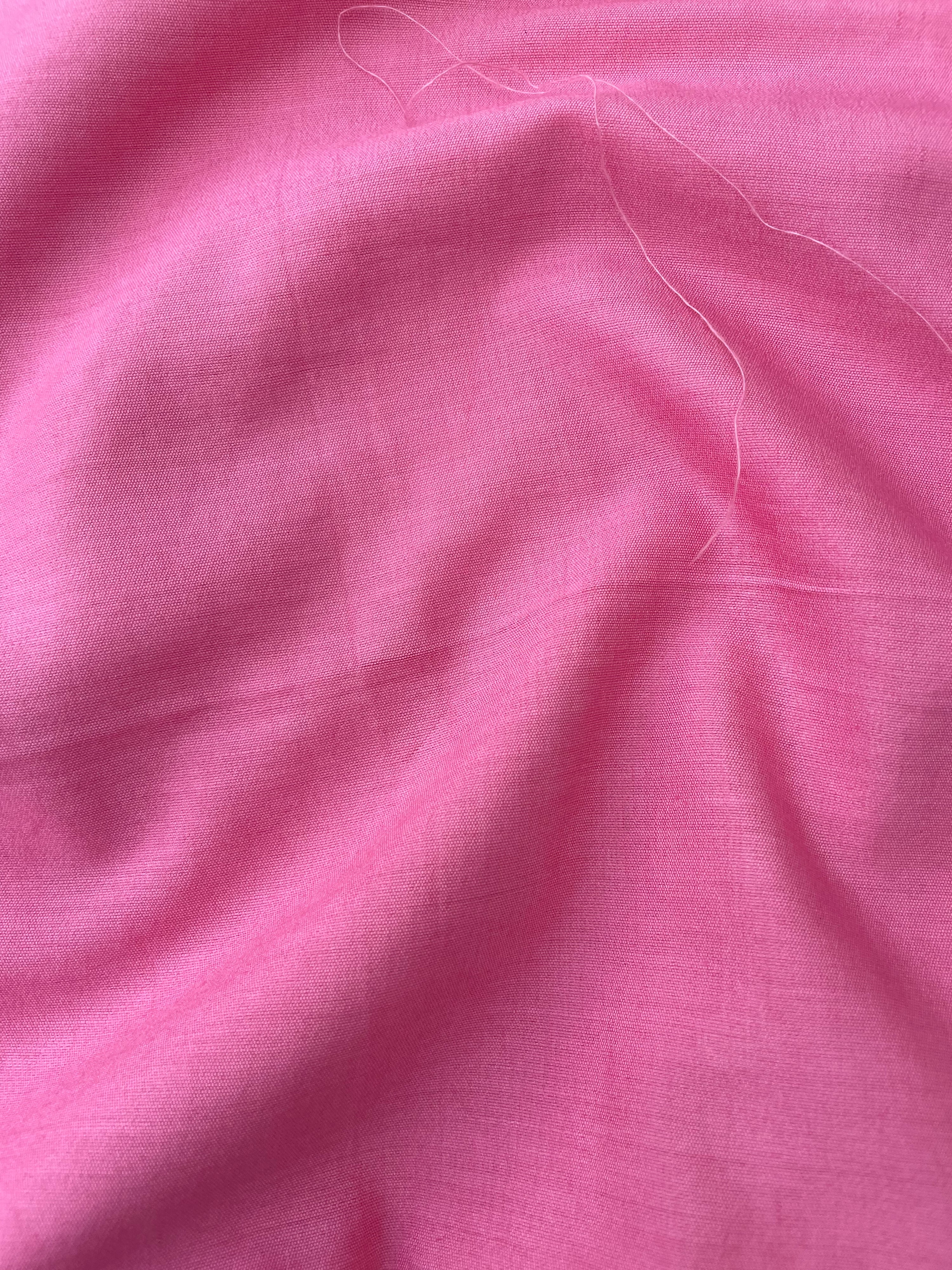 Pink Cotton Silk Zari Buti Banarasi Suit Set