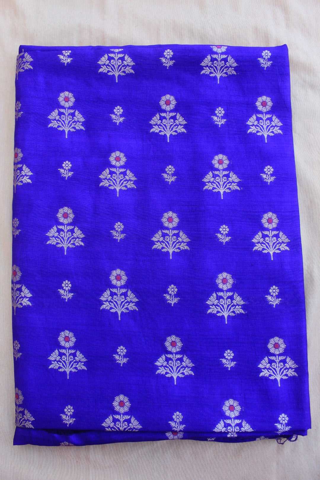Purple Banarasi Chiniya Silk Suit Set