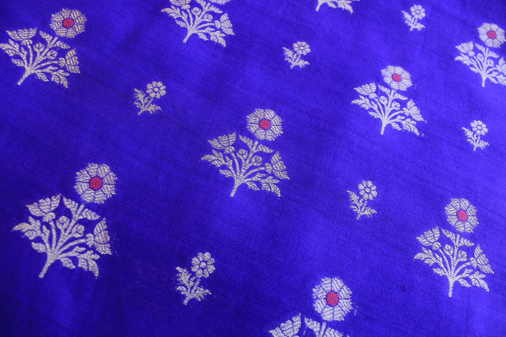 Purple Banarasi Chiniya Silk Suit Set