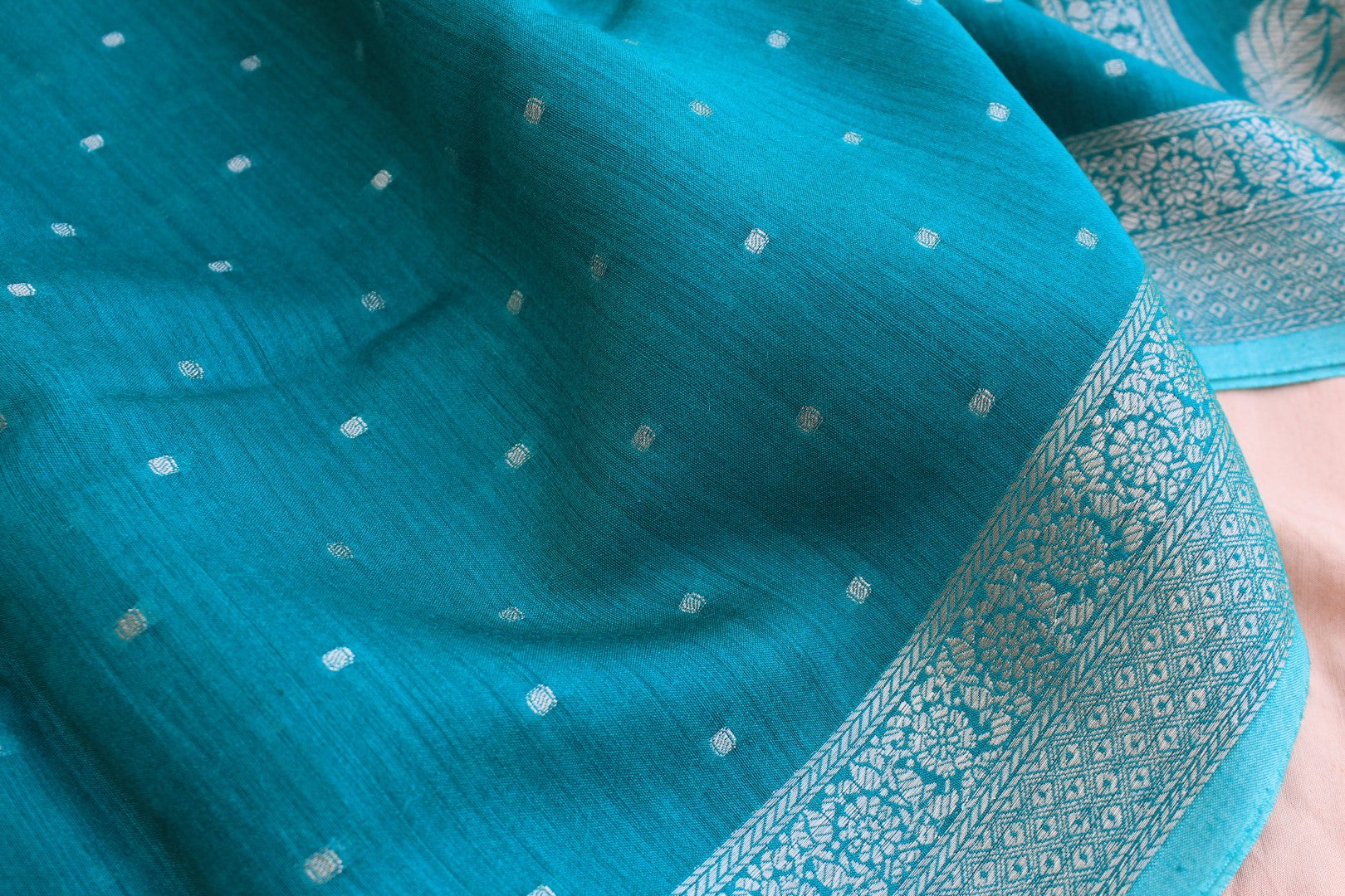 Rama Green Banarasi Chiniya Silk Suit Set