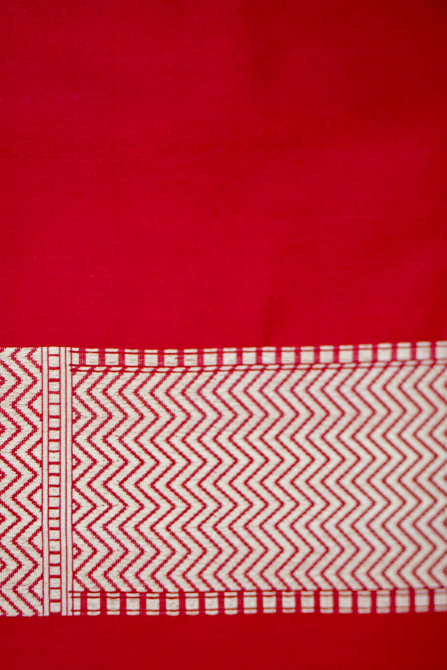 Red Handwoven Pure Silk Banarasi Saree