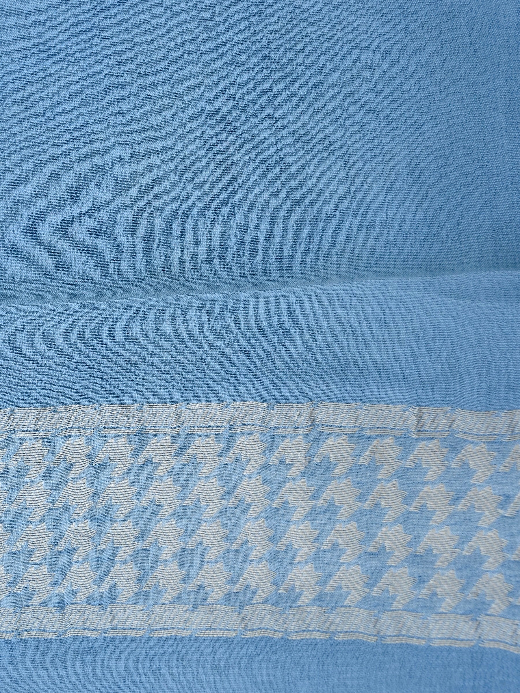 Grey Georgette Silk Banarasi Saree