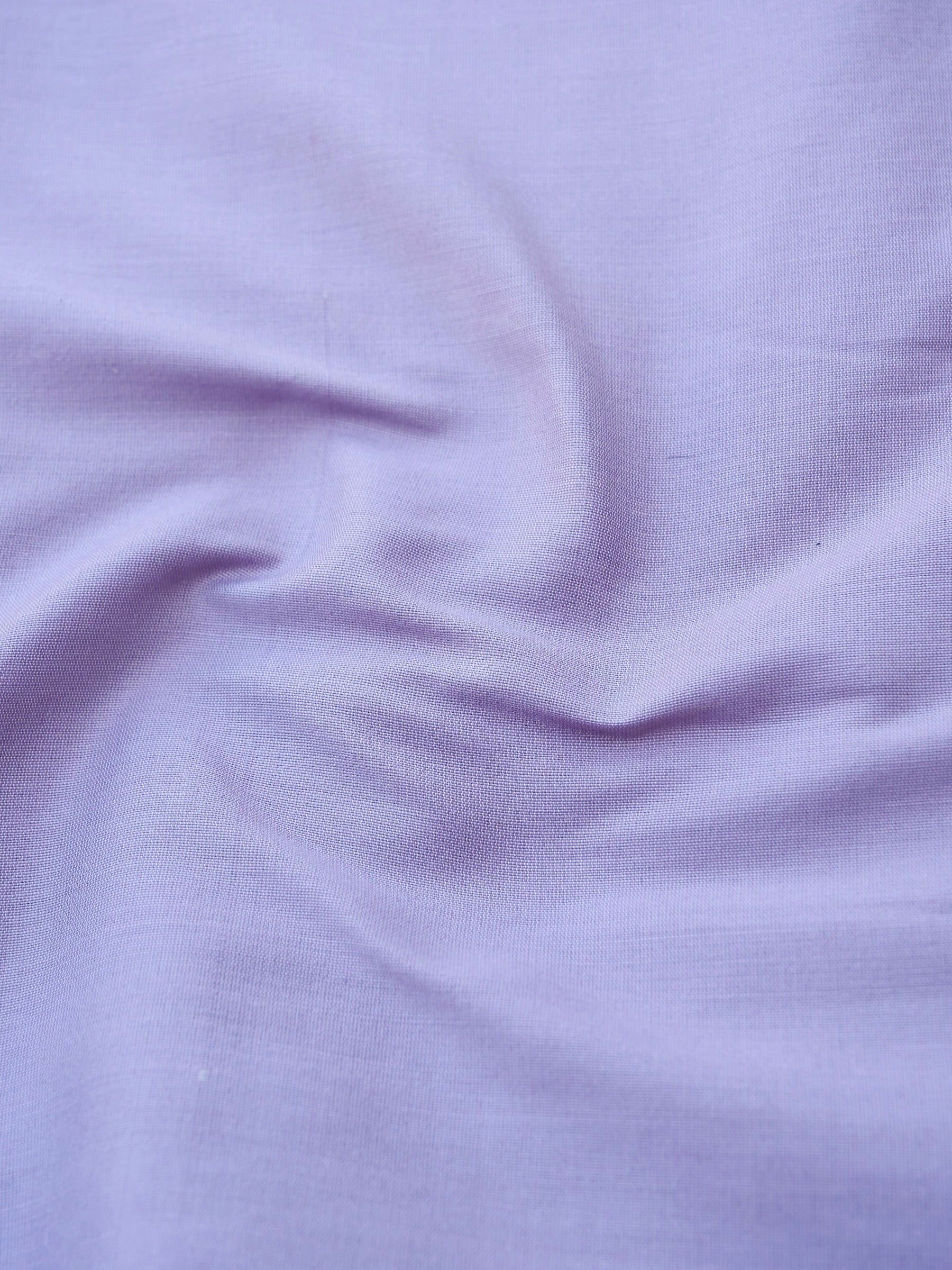 Purple Banarasi Cotton Unstitched Suit Set