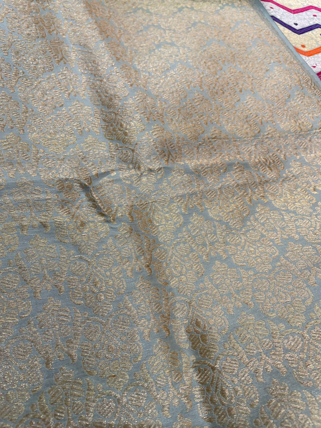 Kanika Handwoven Pure Silk Banarasi Rangkaat Lehenga