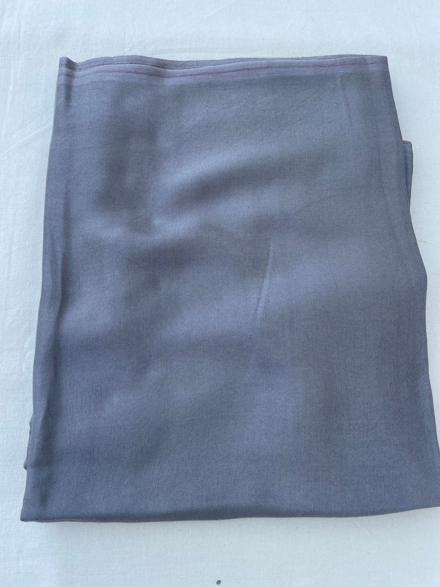 Gray Linen Embroidered Unstitched Suit Fabric