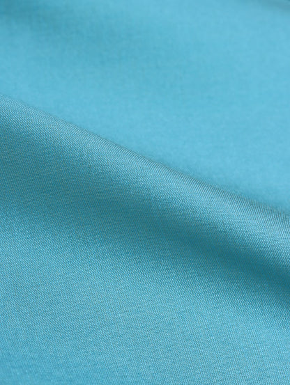 Blue Floral Banarasi Fabric