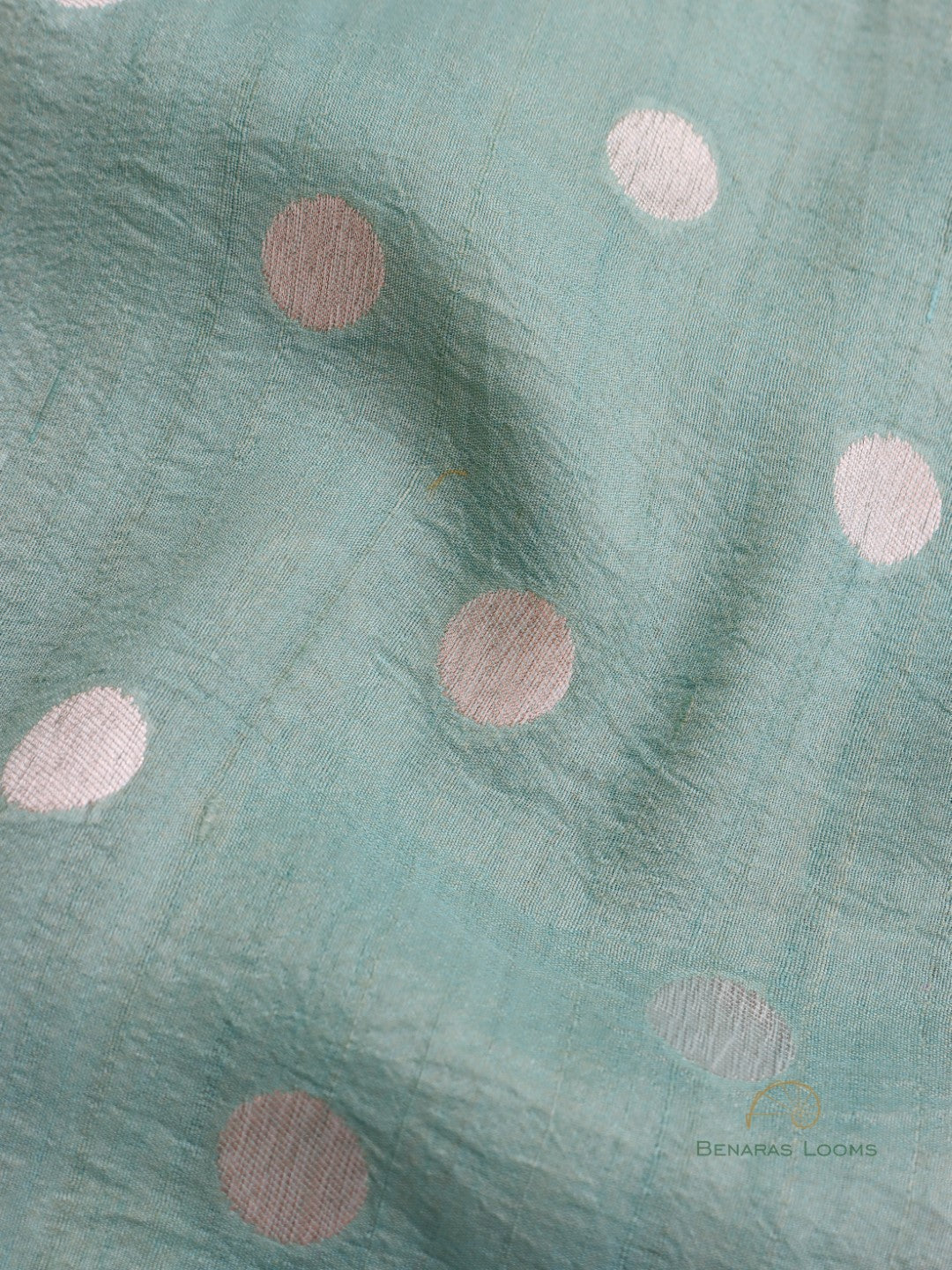 Sky Handloom Tussar Georgette Butidar Banarasi Saree