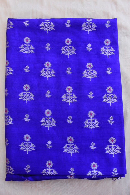 Purple Banarasi Chiniya Silk Suit Set