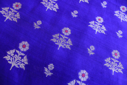 Purple Banarasi Chiniya Silk Suit Set