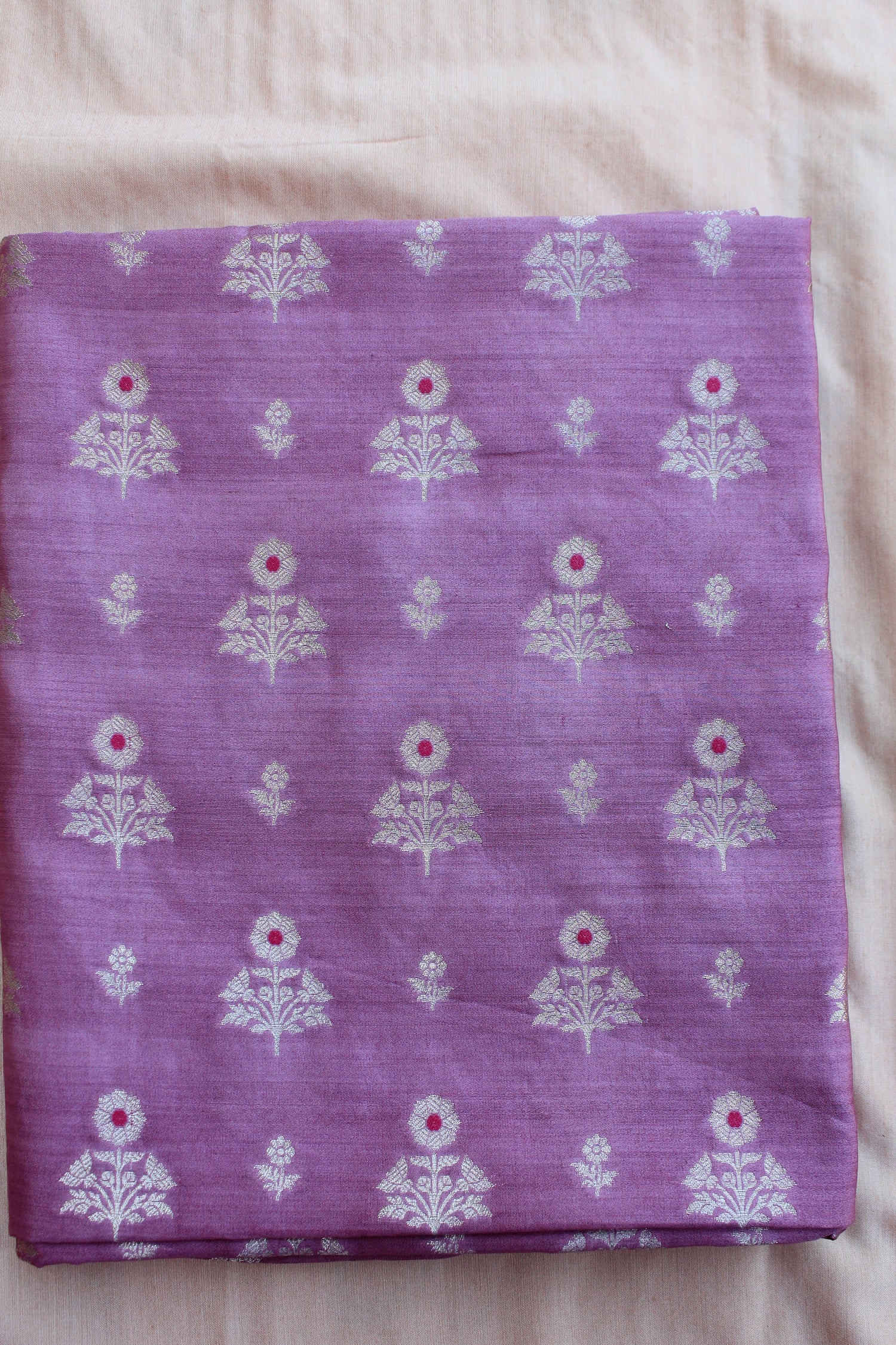 Pink Banarasi Chiniya Silk Suit Set