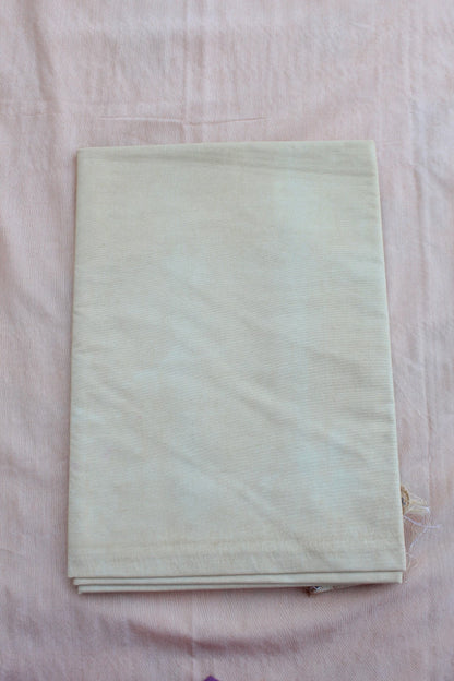 Beige Banarasi Cotton Suit Set
