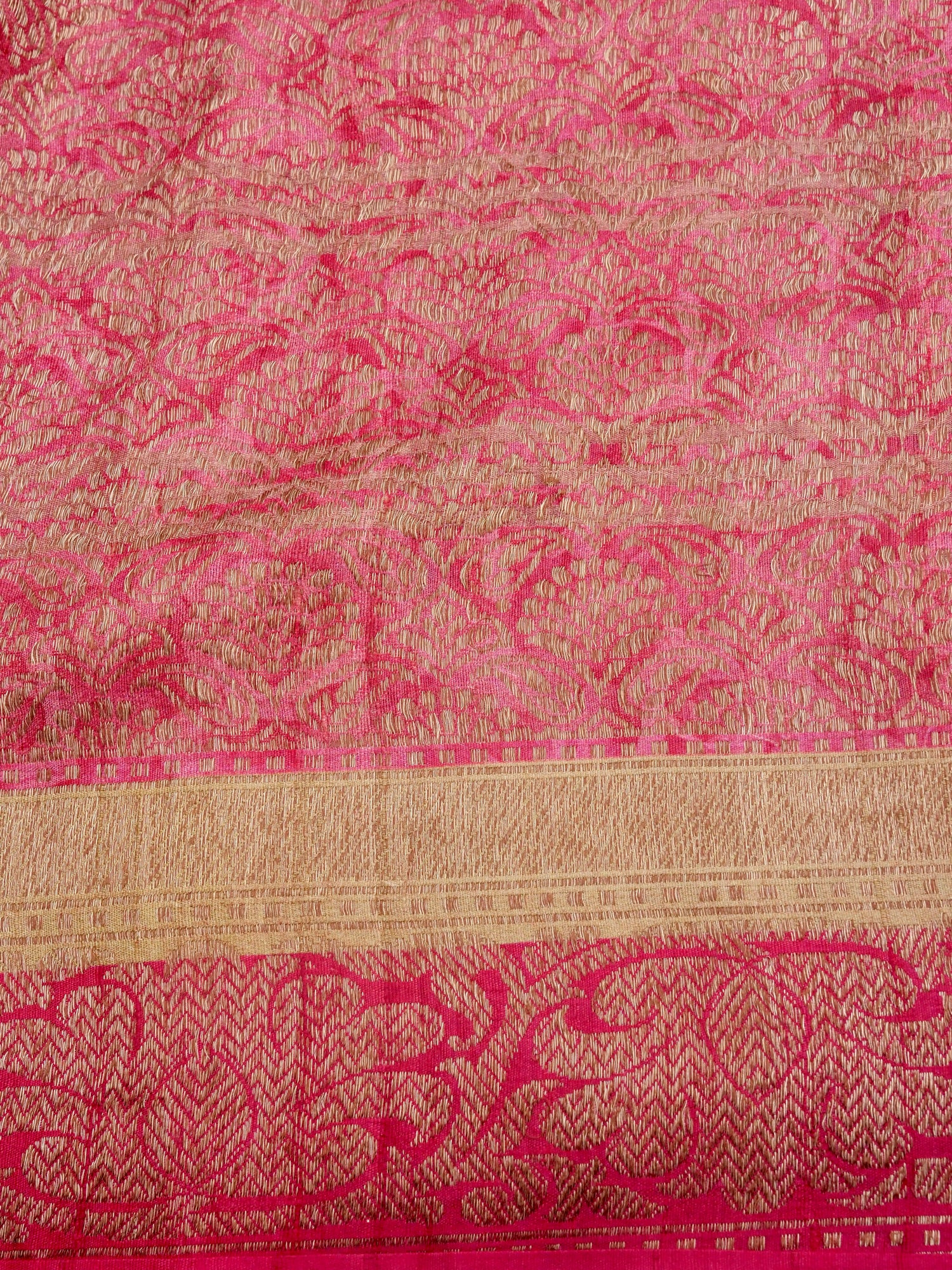 Rangkaat Handwoven Pure  Kataan Silk Banarasi Saree