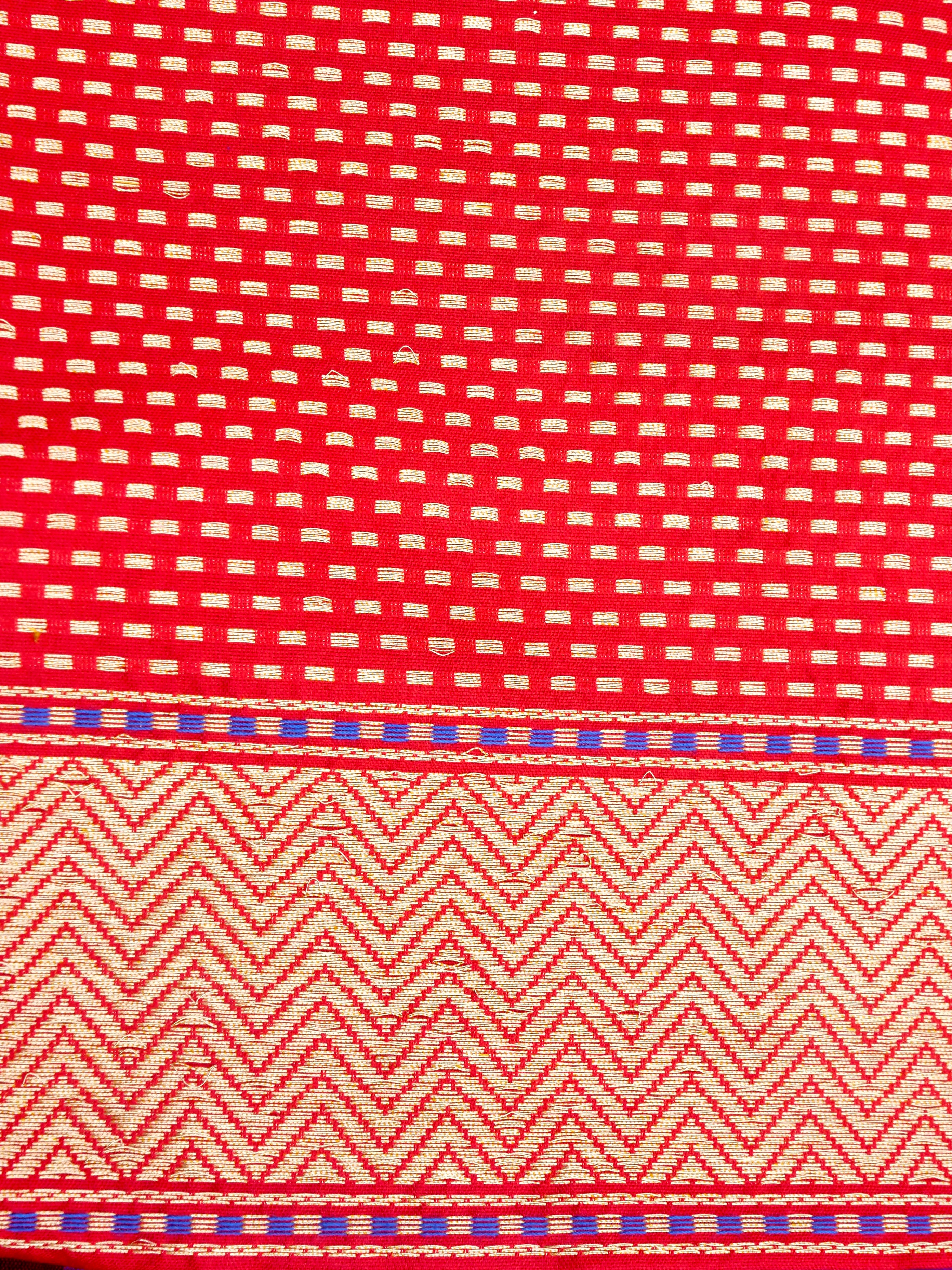 Rangkaat Handwoven Pure Kataan Silk Kadhua Benarasi Saree