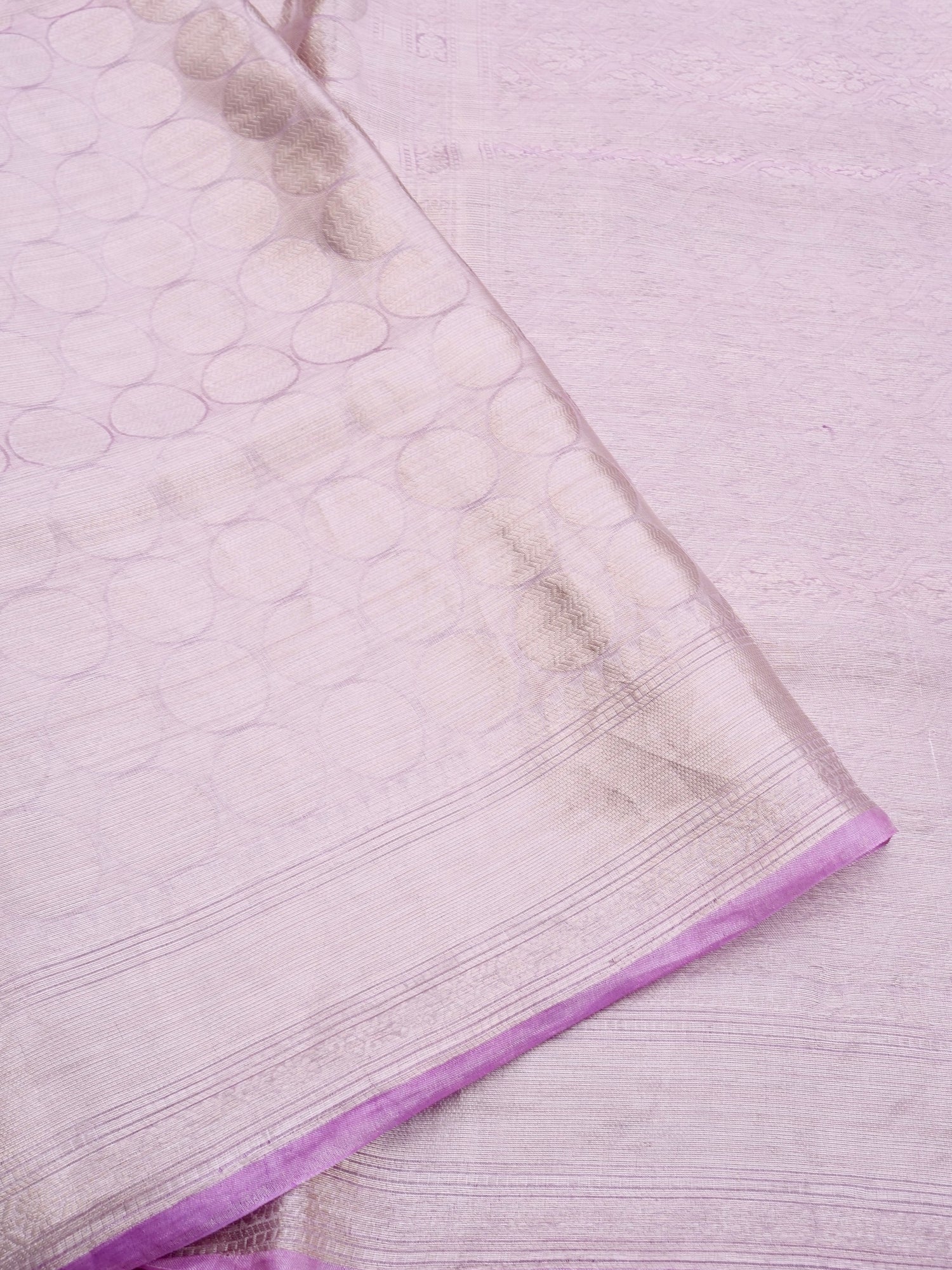 Pink Handwoven Pure Tissue Silk Banarasi Saree