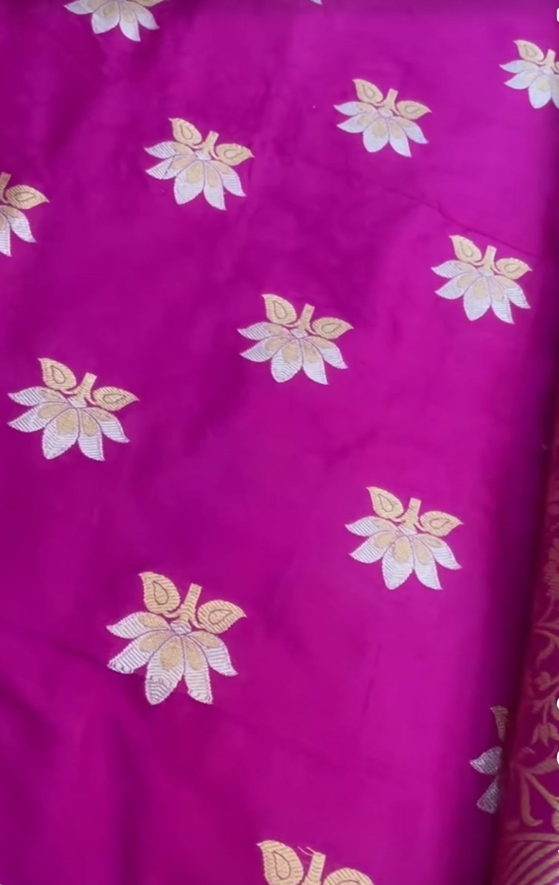 Bhavya Purple Handwoven Pure Silk Banarasi Lehenga