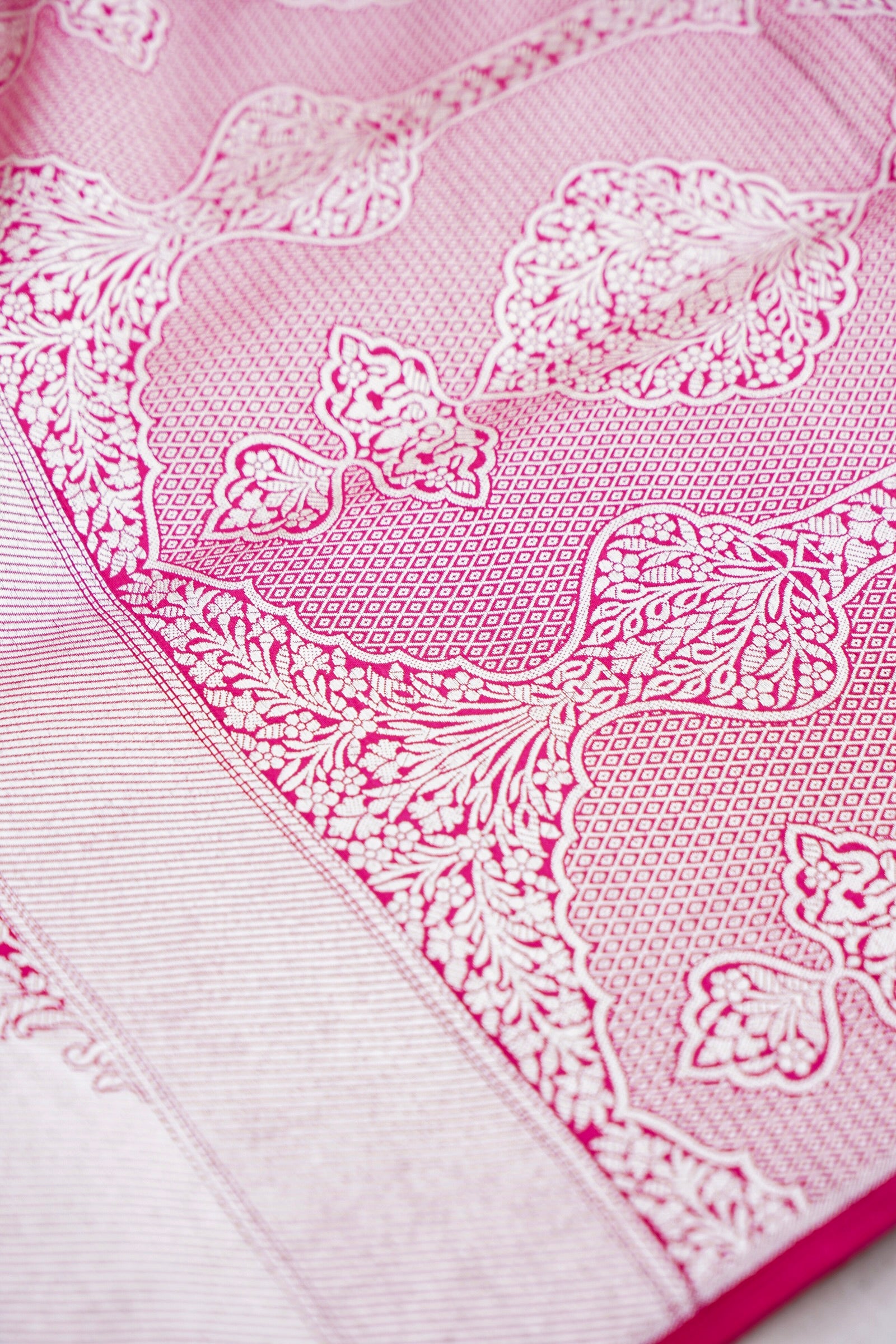 Red Handwoven Pure Silk Banarasi  Saree