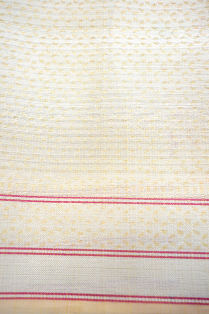 Kota Silk Yellow Buta Woven Banarasi Saree