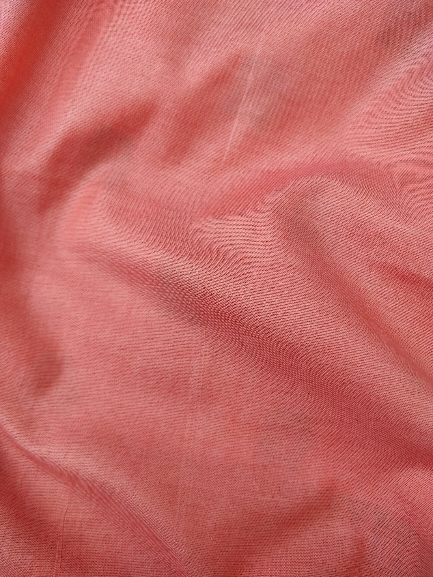 Peach Cotton Silk Buti Banarasi Unstitched Suit Set