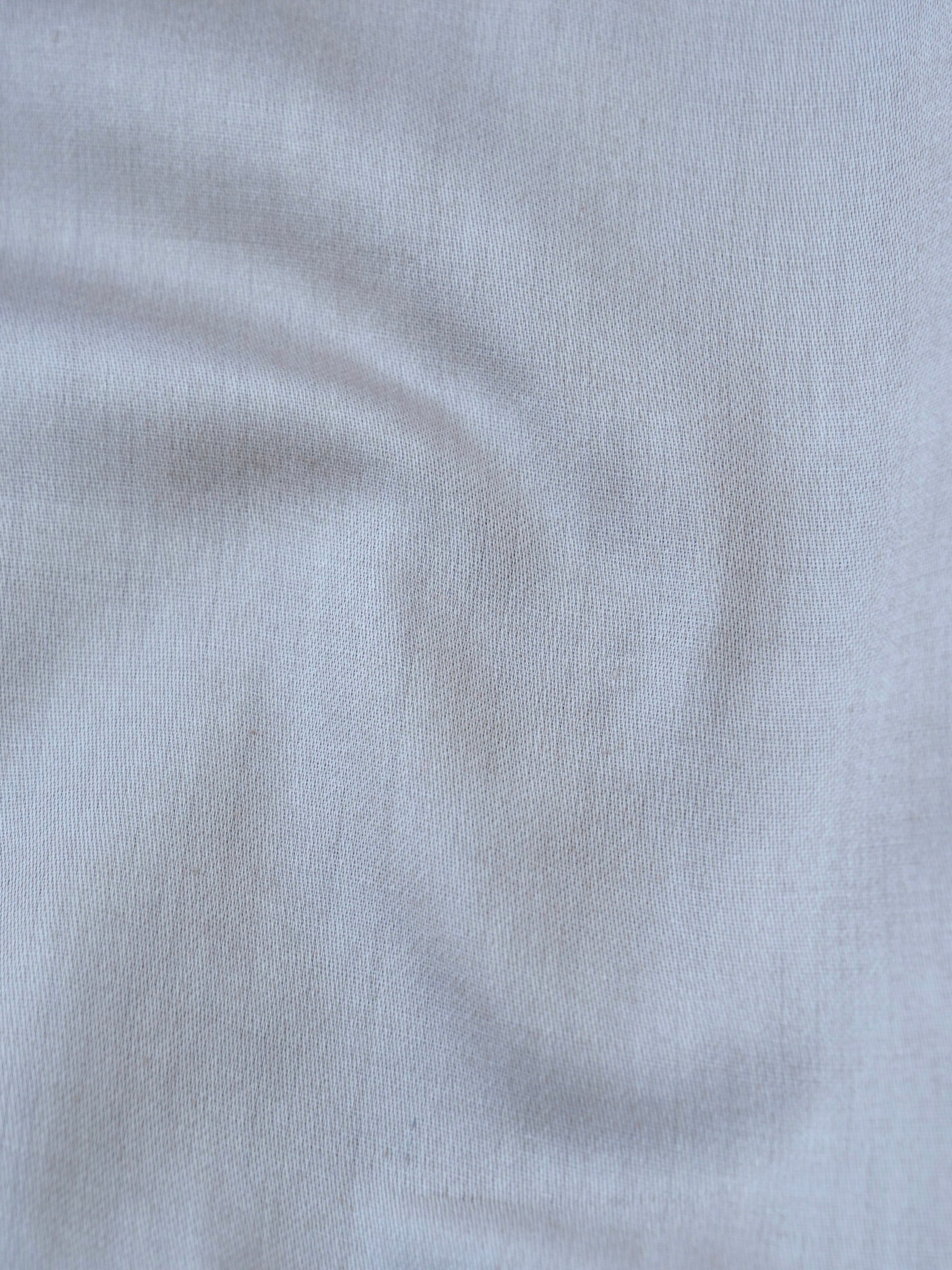 Beige Cotton Unstitched Banarasi Suit Set