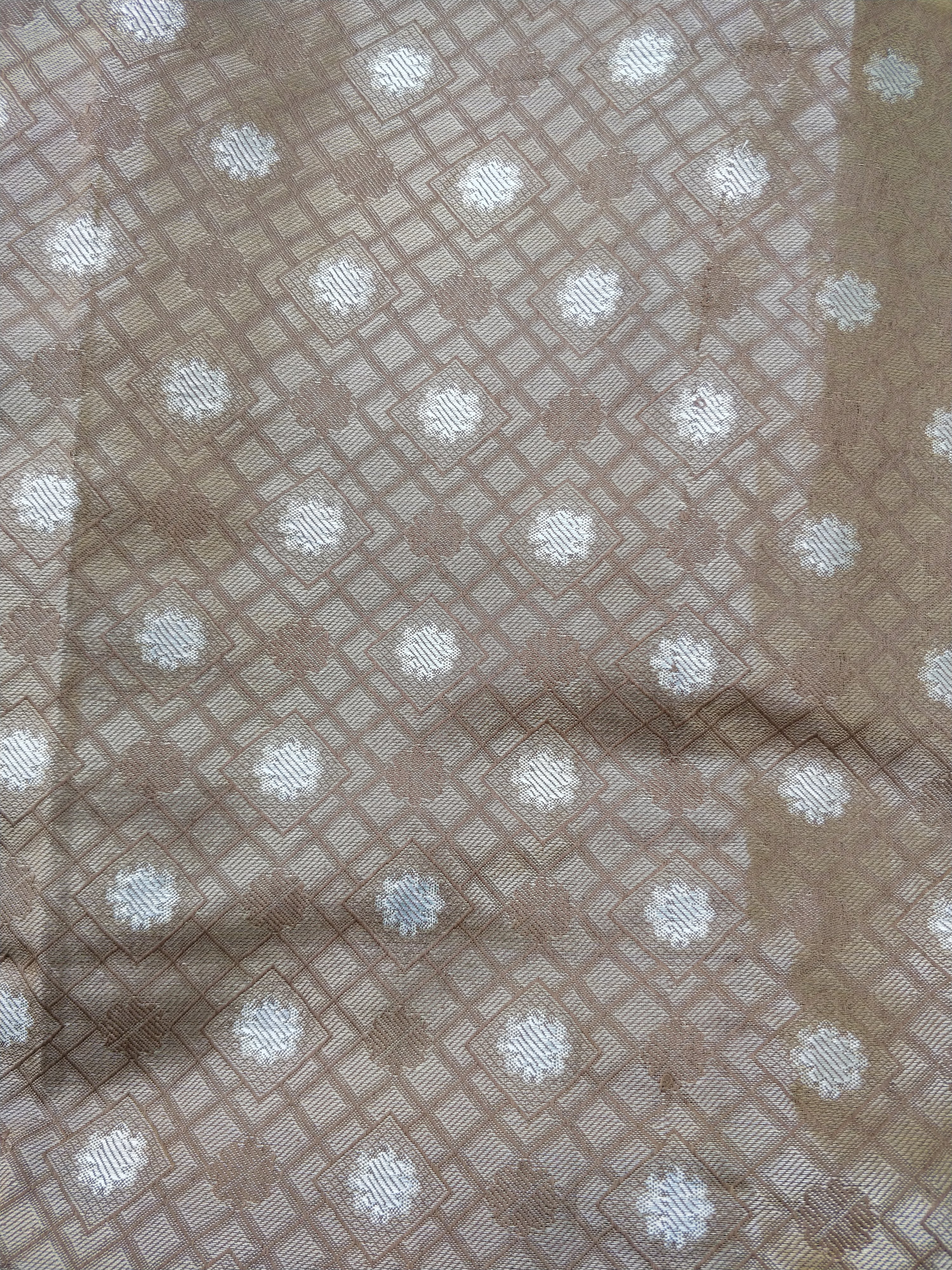 Gold Tissue Silk Saree with Embellished Border