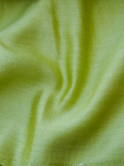 Green Chiniya Silk Printed Unstitched Banarasi Suit Set