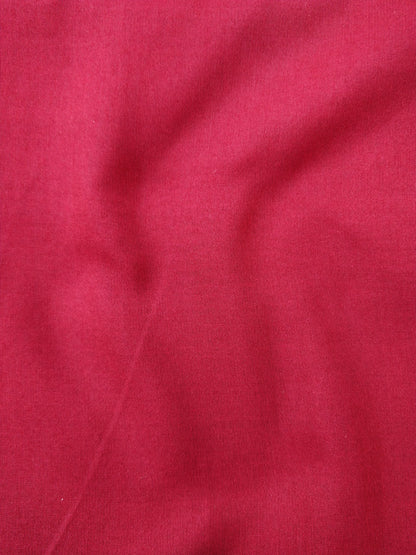 Maroon Cotton Silk Banarasi Unstitched Suit Set