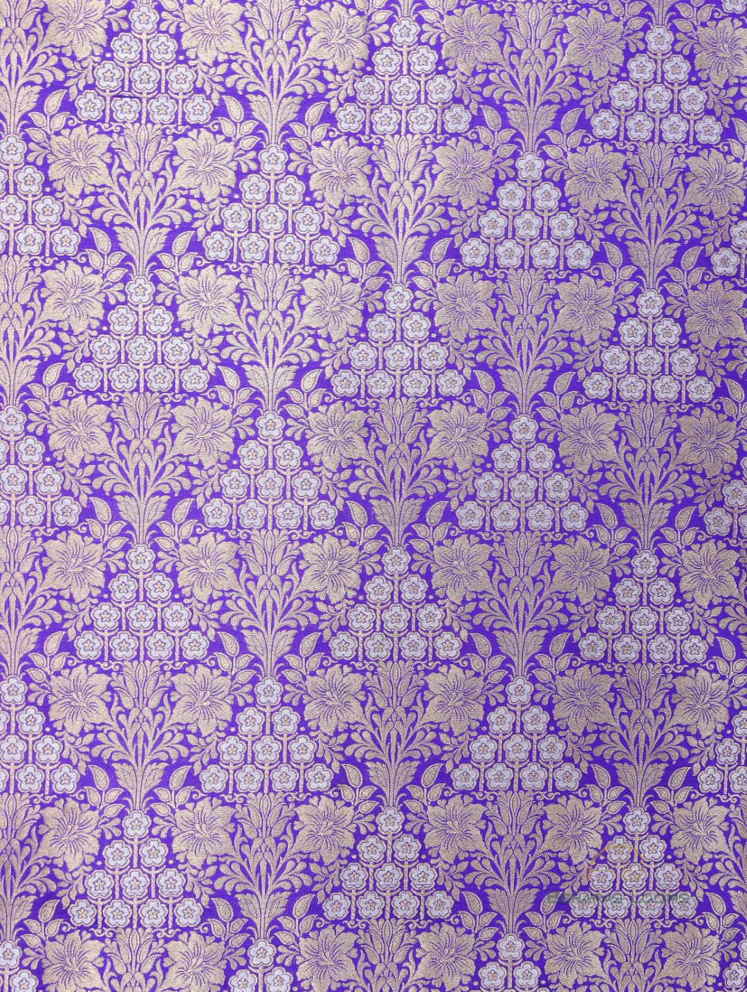 Charuni Blue Handwoven Pure Silk Banarasi Lehenga