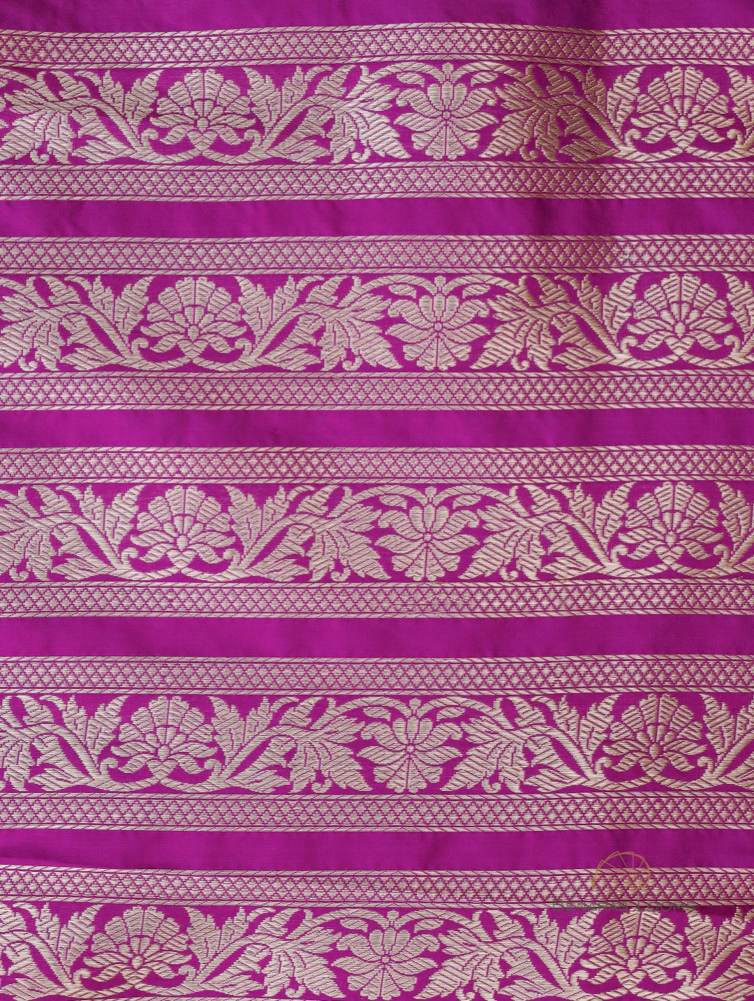 Vibha Purple Handwoven Pure Kataan Silk Banarasi Lehenga