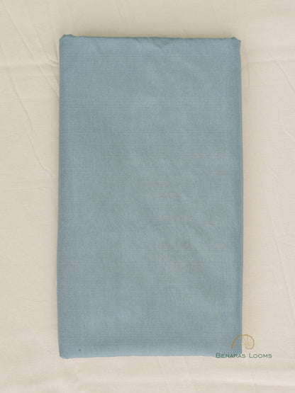 Gray Cotton Silk Three Piece Unstitched Suit Fabric