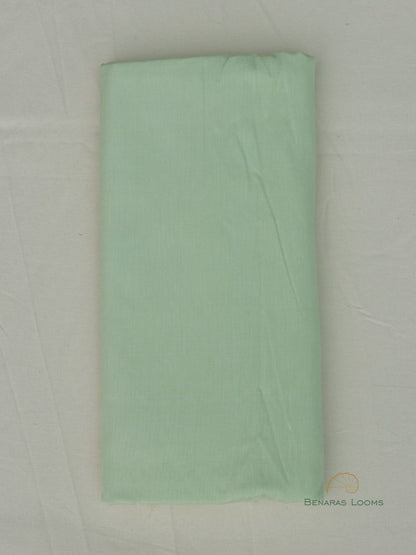 Lime Green No Zari Unstitched Banarasi Suit Fabric