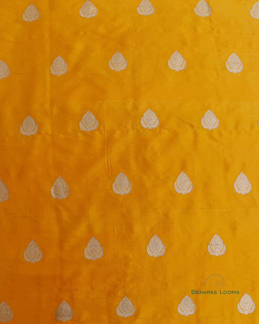 Mustard Pure Kataan Silk Fabric