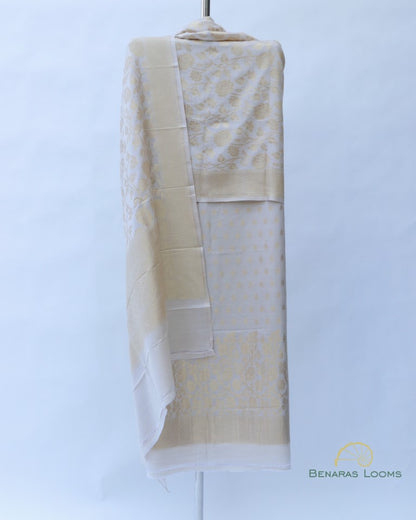 Handwoven Pure Munga Silk Three Piece Unstitched Suit Fabric