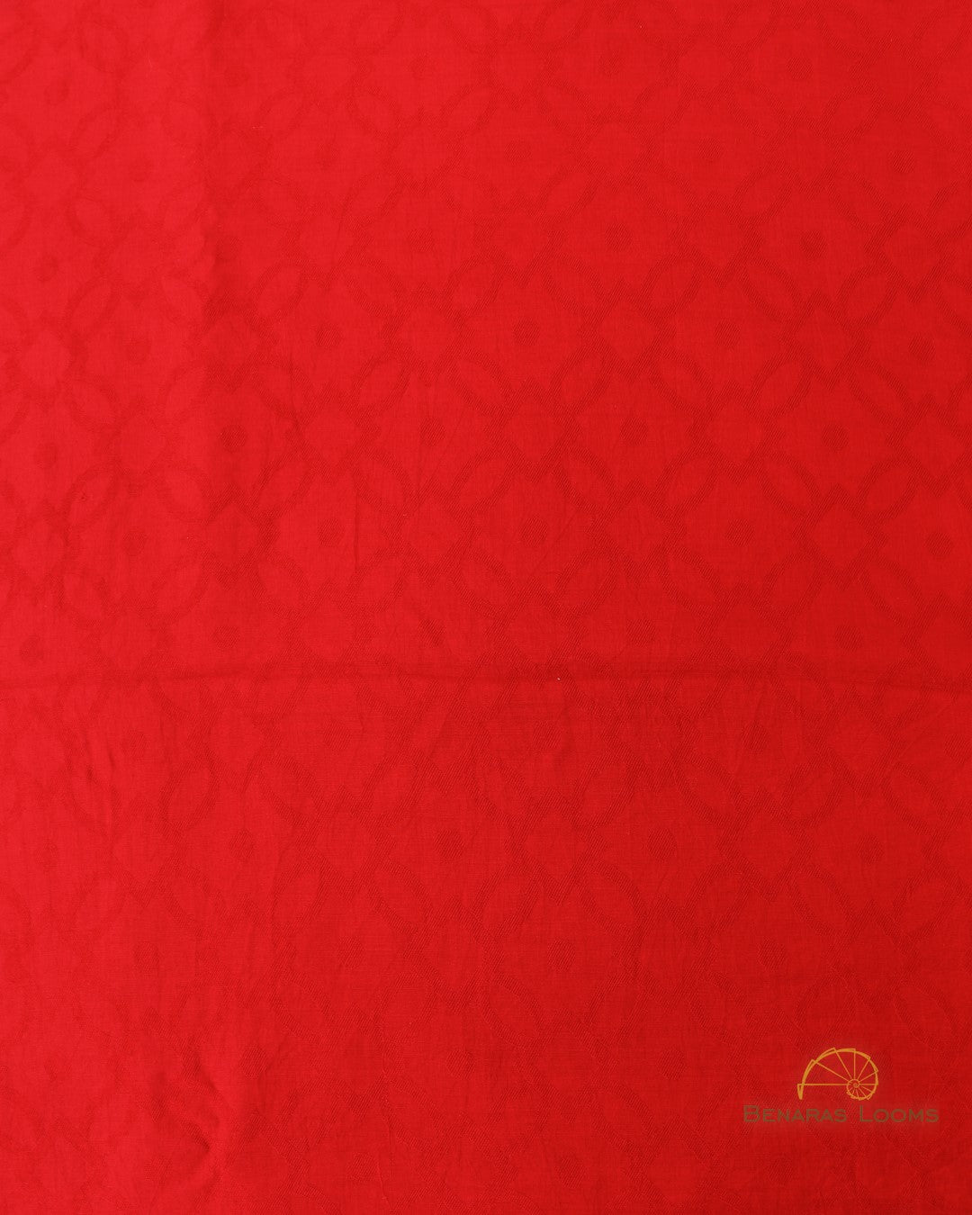 Red Handwoven Munga Silk Banarasi Unstitched Suit Set