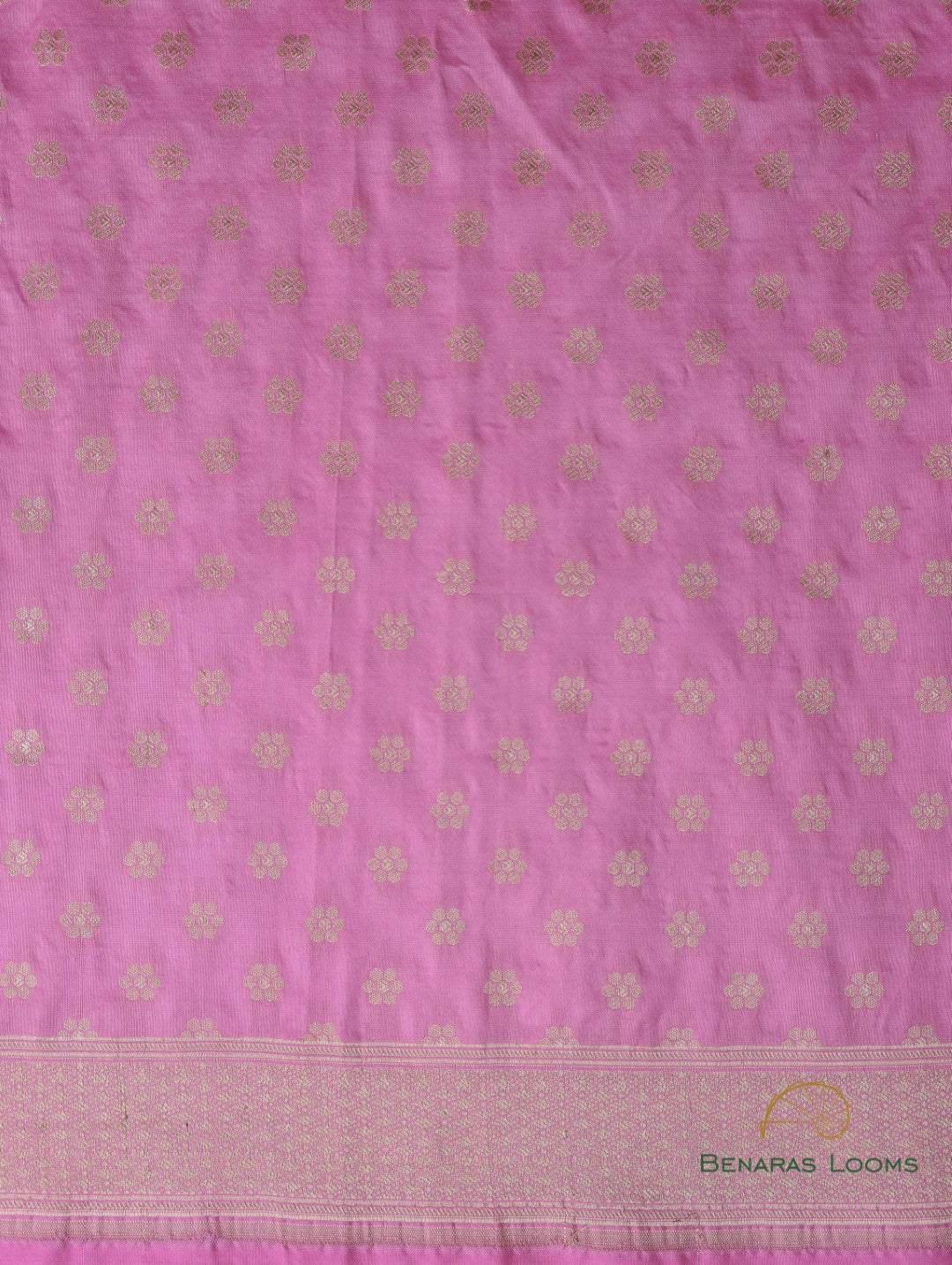 Rhea Light Pink Handwoven Pure Kataan Silk Banarasi Kalidar Lehenga